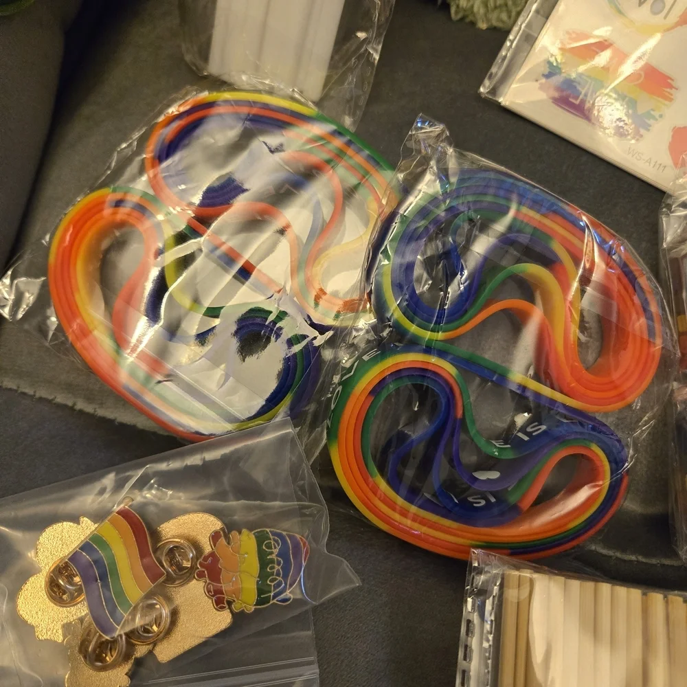 Rainbow Party Supplies Set